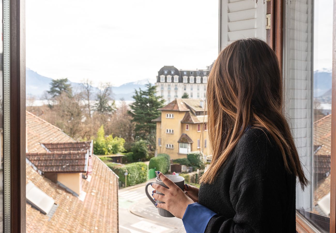 location appartement annecy avec vue le lac et les montagnes
