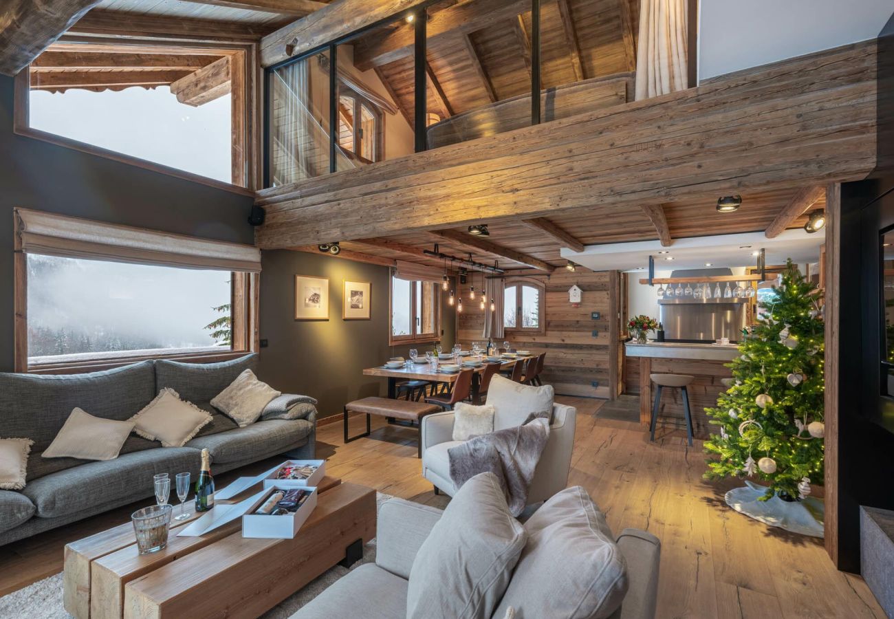 Grand chalet en location Méribel, airbnb montagne 15 personnes, vacances au ski proche des pistes, luxe alpes françaises
