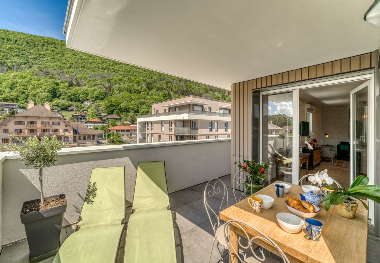 Appartement à Sévrier - Sevrier , Attique 79m2, terrasse, 4pers