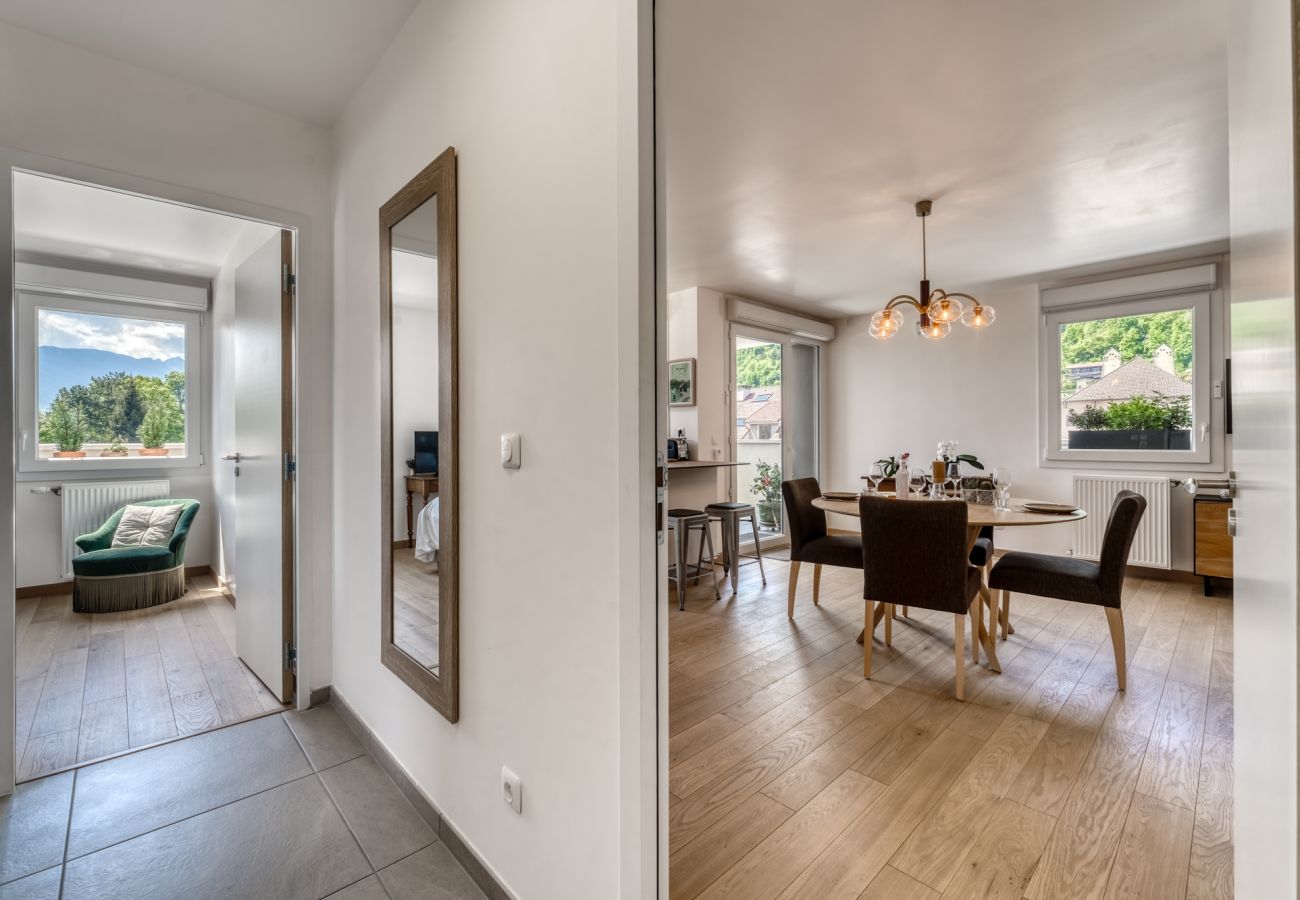 Appartement à Sévrier - Sevrier , Attique 79m2, terrasse, 4pers