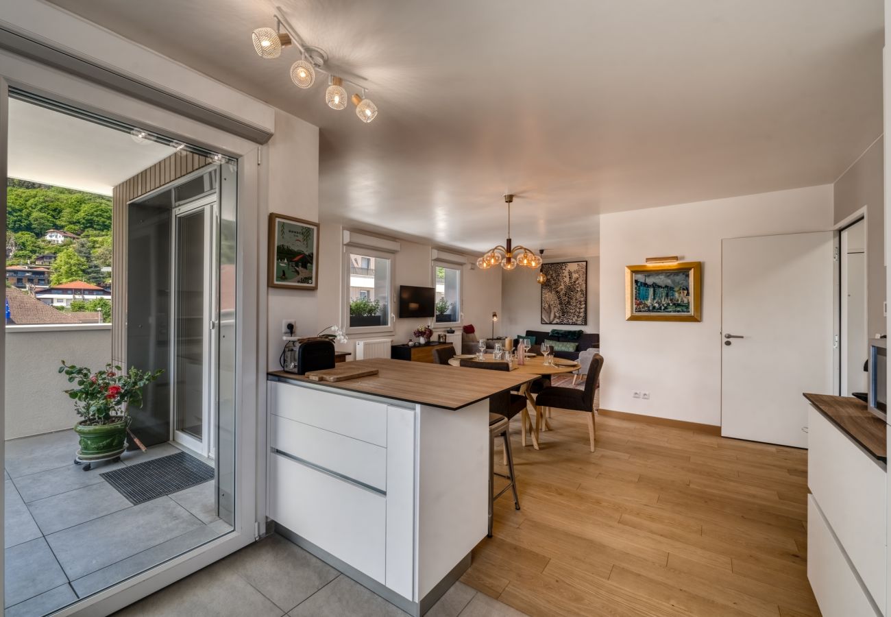 Appartement à Sévrier - Sevrier , Attique 79m2, terrasse, 4pers