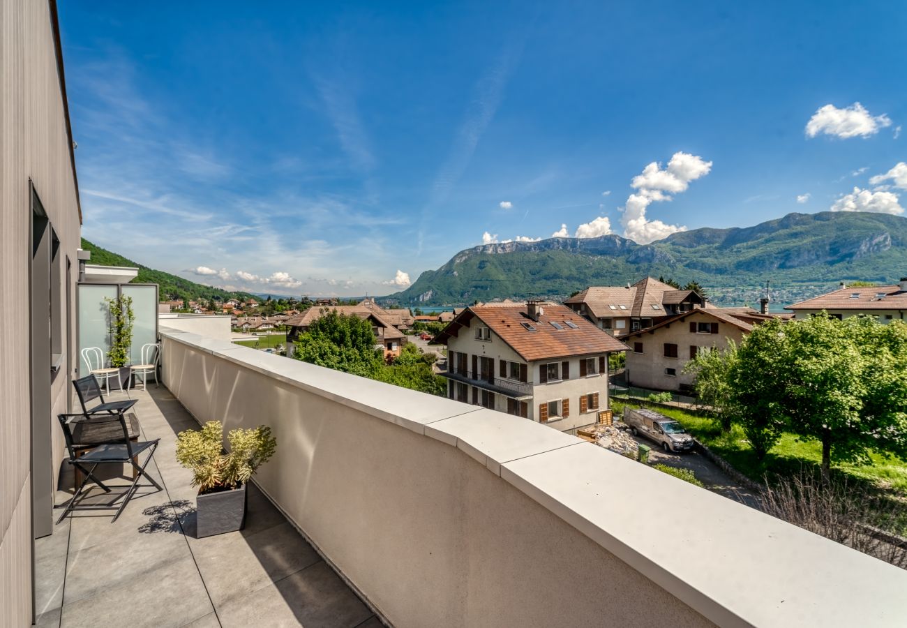 Appartement à Sévrier - Sevrier , Attique 79m2, terrasse, 4pers