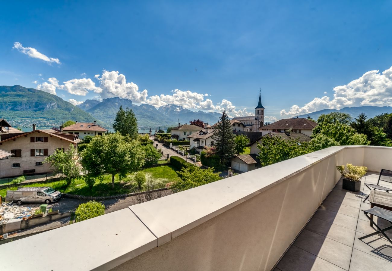 Appartement à Sévrier - Sevrier , Attique 79m2, terrasse, 4pers