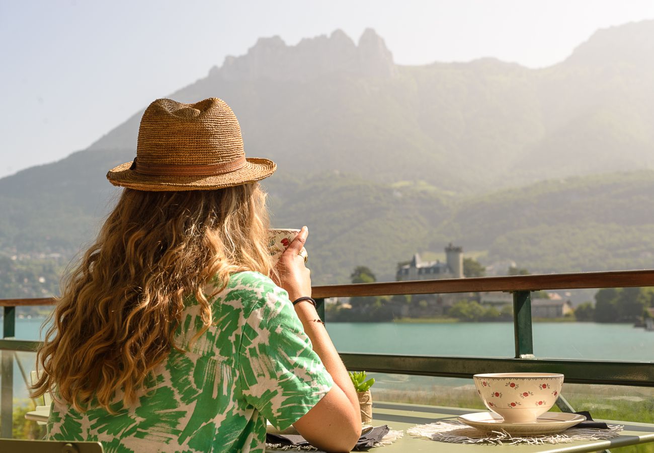 Balcon avec vue sur le lac, Duingt