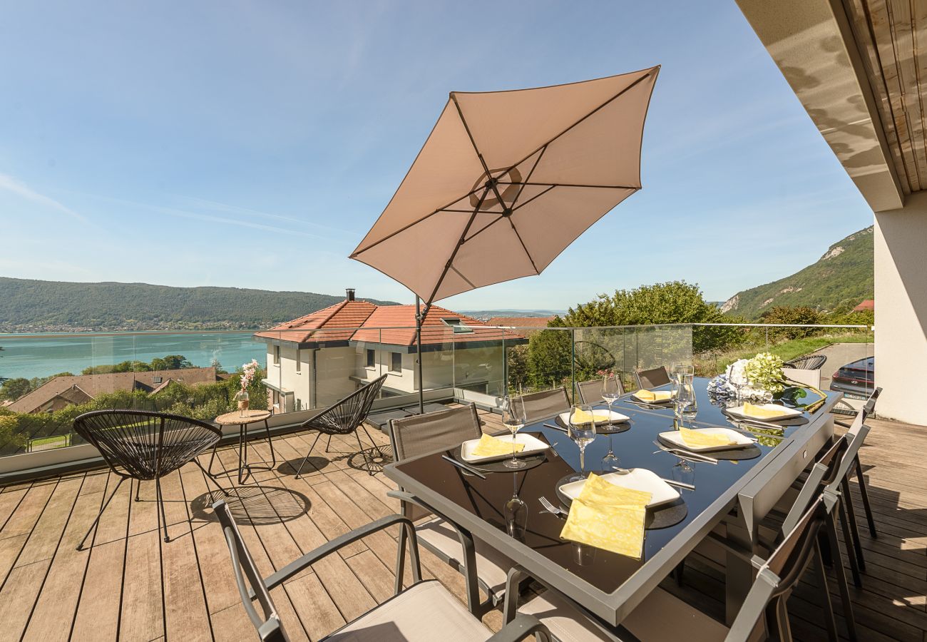 Villa à Veyrier-du-Lac - VEYRIER - Villa Sunset, 5ch piscine et vue lac