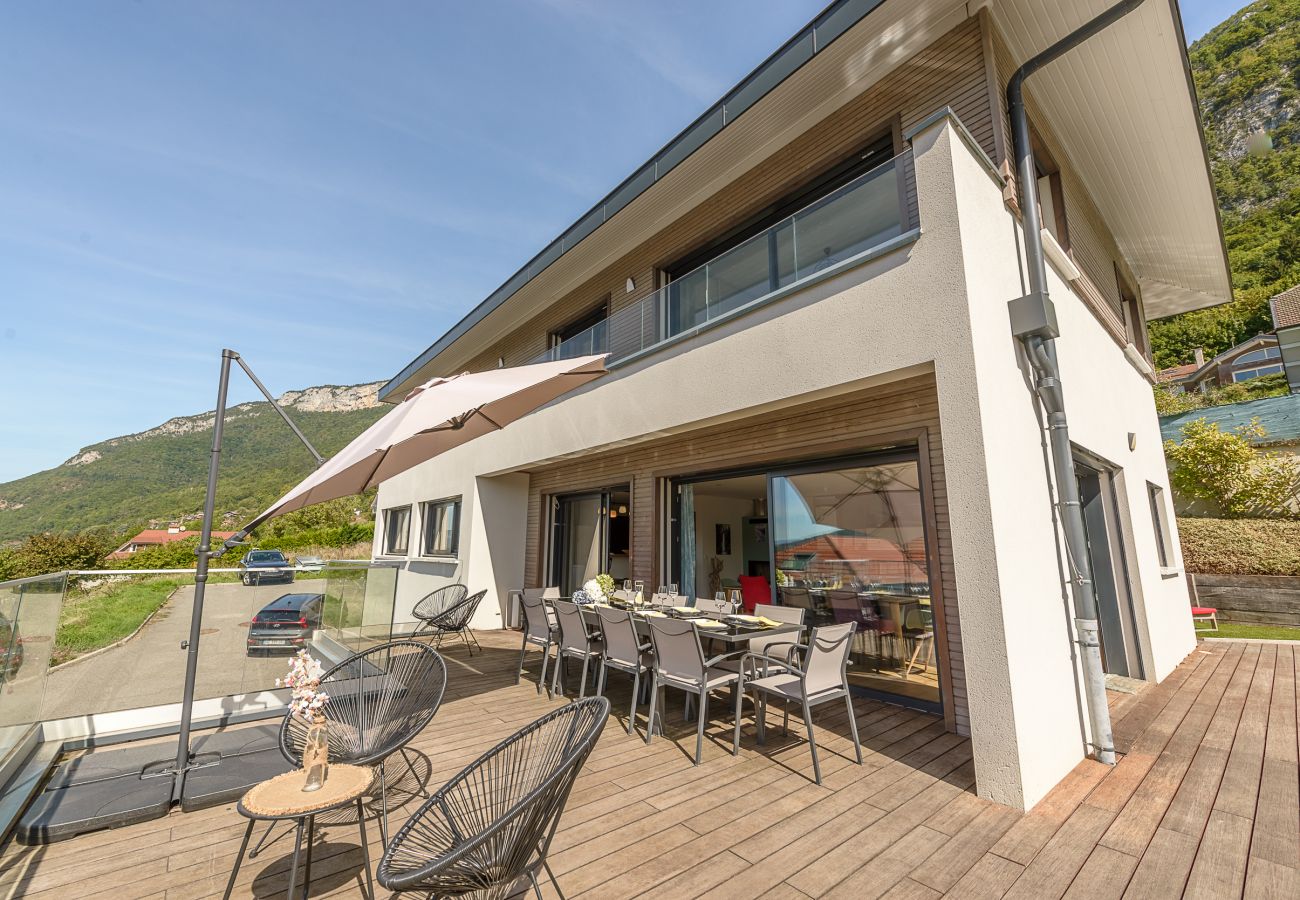 Villa à Veyrier-du-Lac - VEYRIER - Villa Sunset, 5ch piscine et vue lac