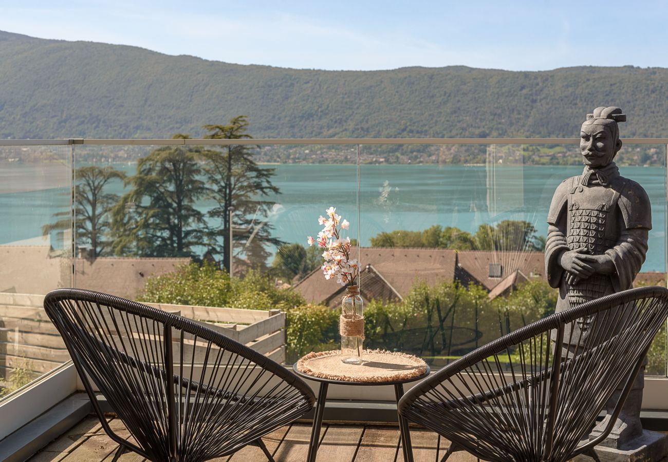 Villa en location saisonnière au lac d'Annecy 