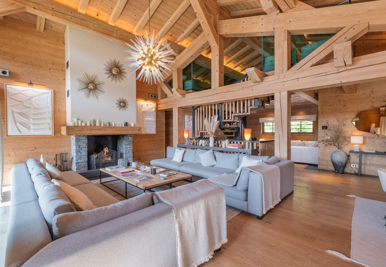 Chalet à Megève - WINTER MEGEVE __ Refuge des Étoiles, Piscine