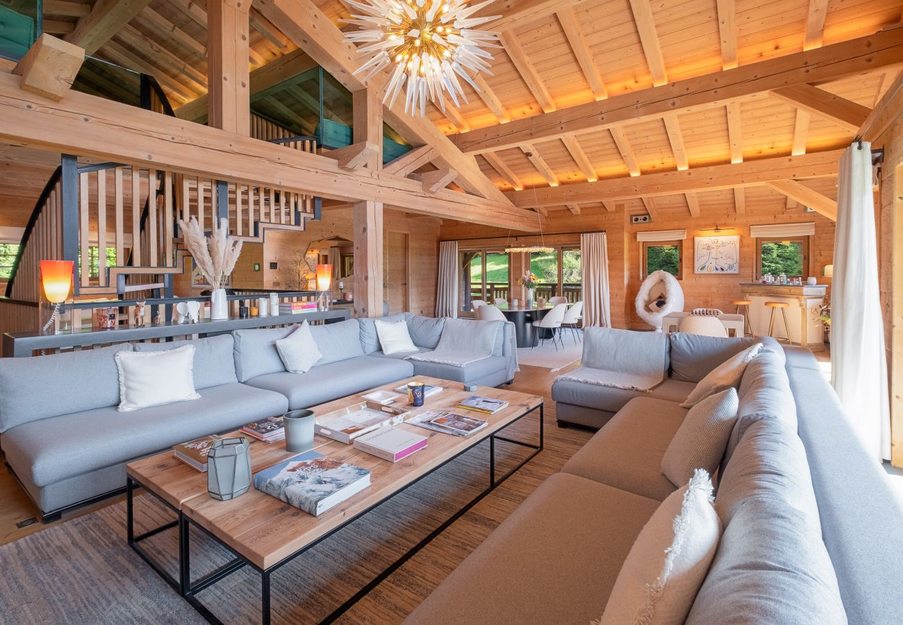 Chalet à Megève - WINTER MEGEVE __ Refuge des Étoiles, Piscine