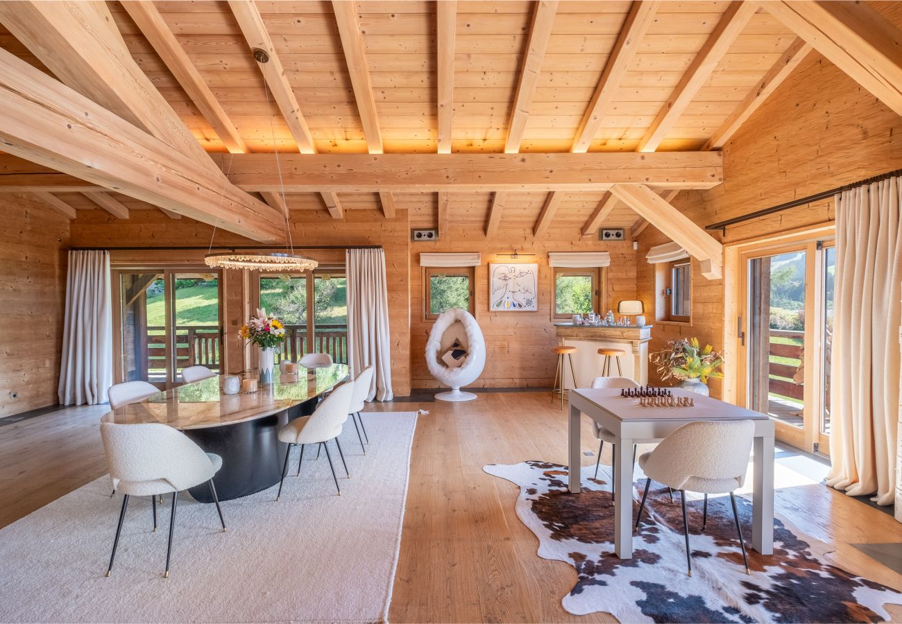 Chalet à Megève - WINTER MEGEVE __ Refuge des Étoiles, Piscine