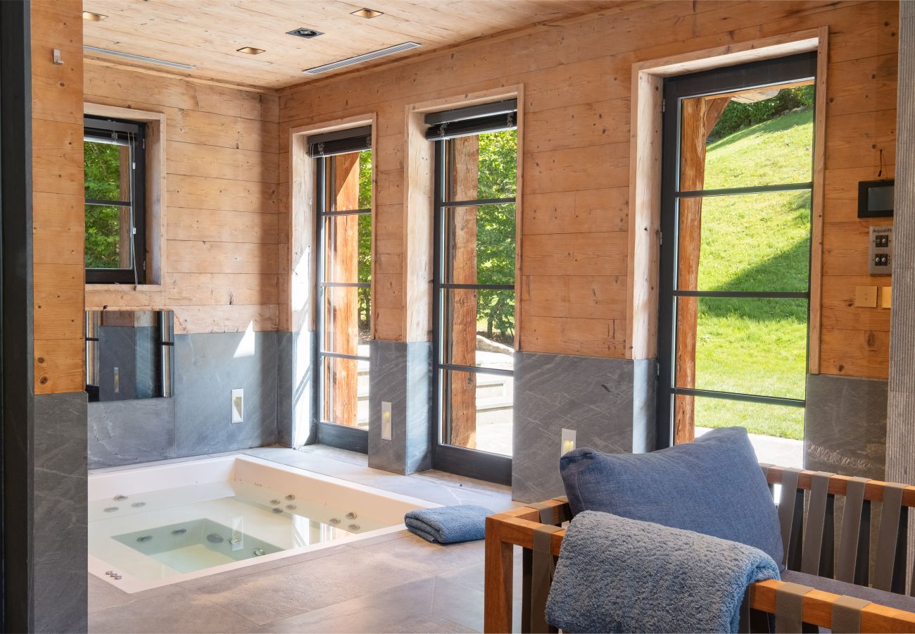 Chalet à Megève - WINTER MEGEVE __ Refuge des Étoiles, Piscine
