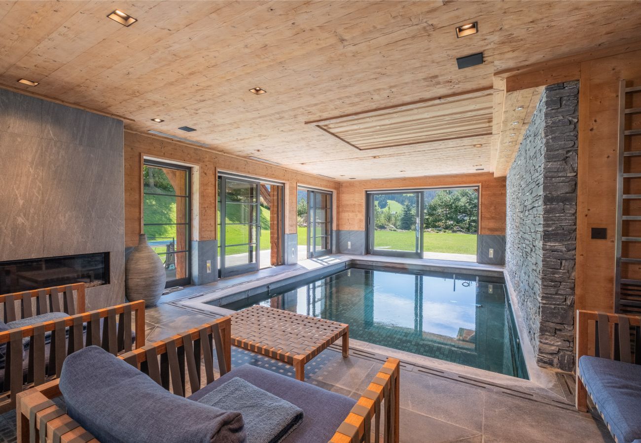 Chalet à Megève - WINTER MEGEVE __ Refuge des Étoiles, Piscine