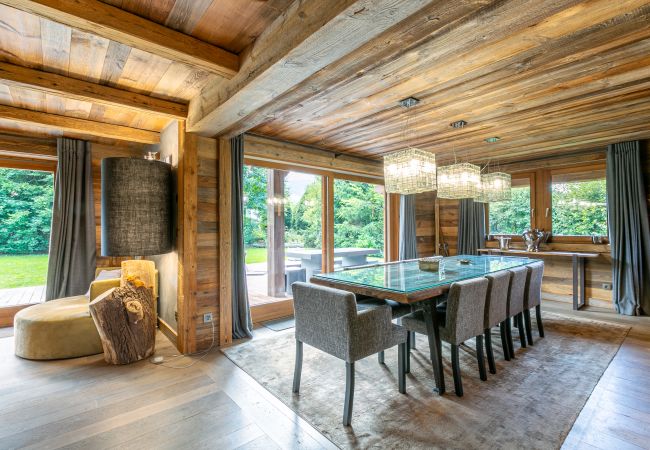 Chalet à Megève - Winter Megeve__ Chalet Majestic, Spa Privé