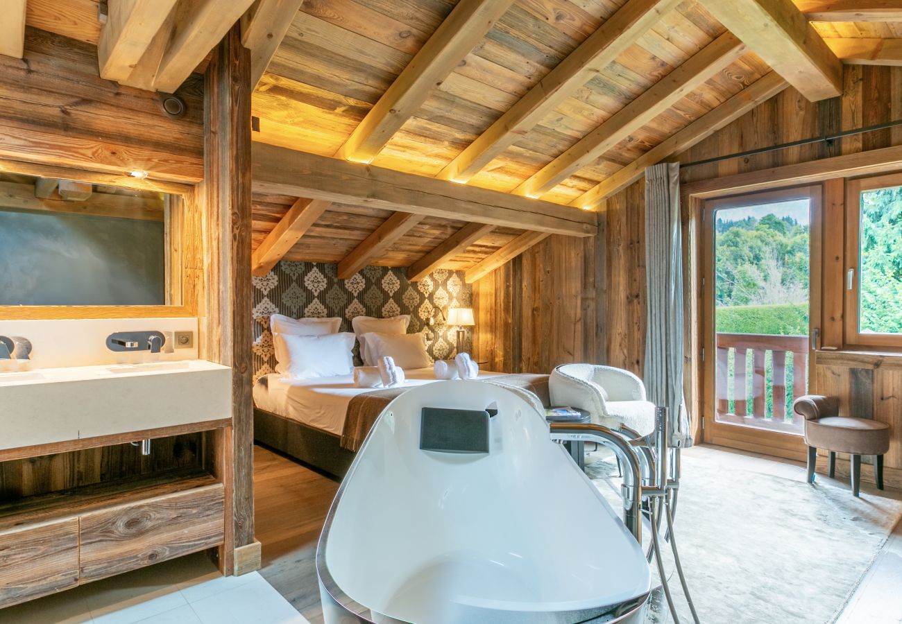 Chalet à Megève - Winter Megeve__ Chalet Majestic, Spa Privé