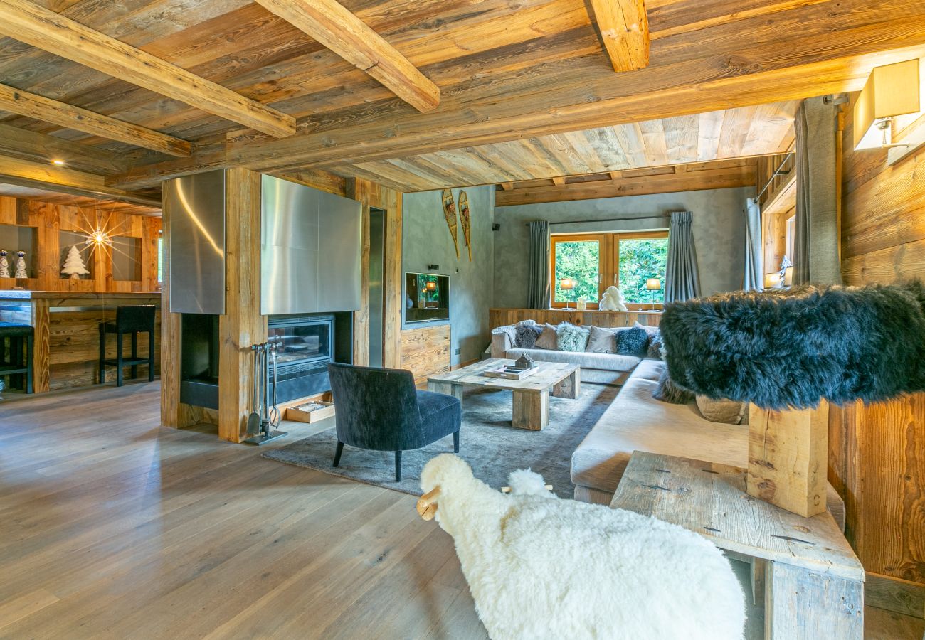 Chalet à Megève - Winter Megeve__ Chalet Majestic, Spa Privé