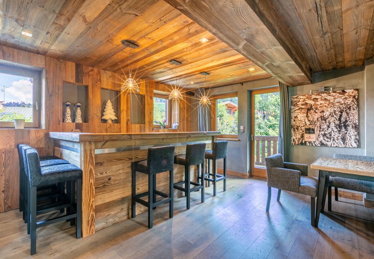 Chalet à Megève - Winter Megeve__ Chalet Majestic, Spa Privé