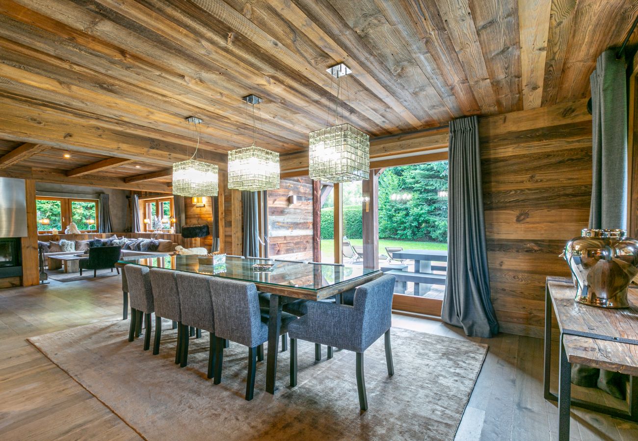 Chalet à Megève - Winter Megeve__ Chalet Majestic, Spa Privé