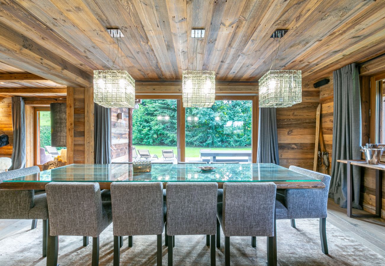 Chalet à Megève - Winter Megeve__ Chalet Majestic, Spa Privé