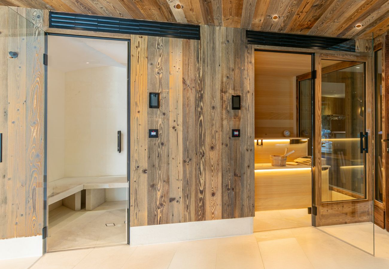 Chalet à Megève - Winter Megeve __ Chalet Altissima, Spa Privé