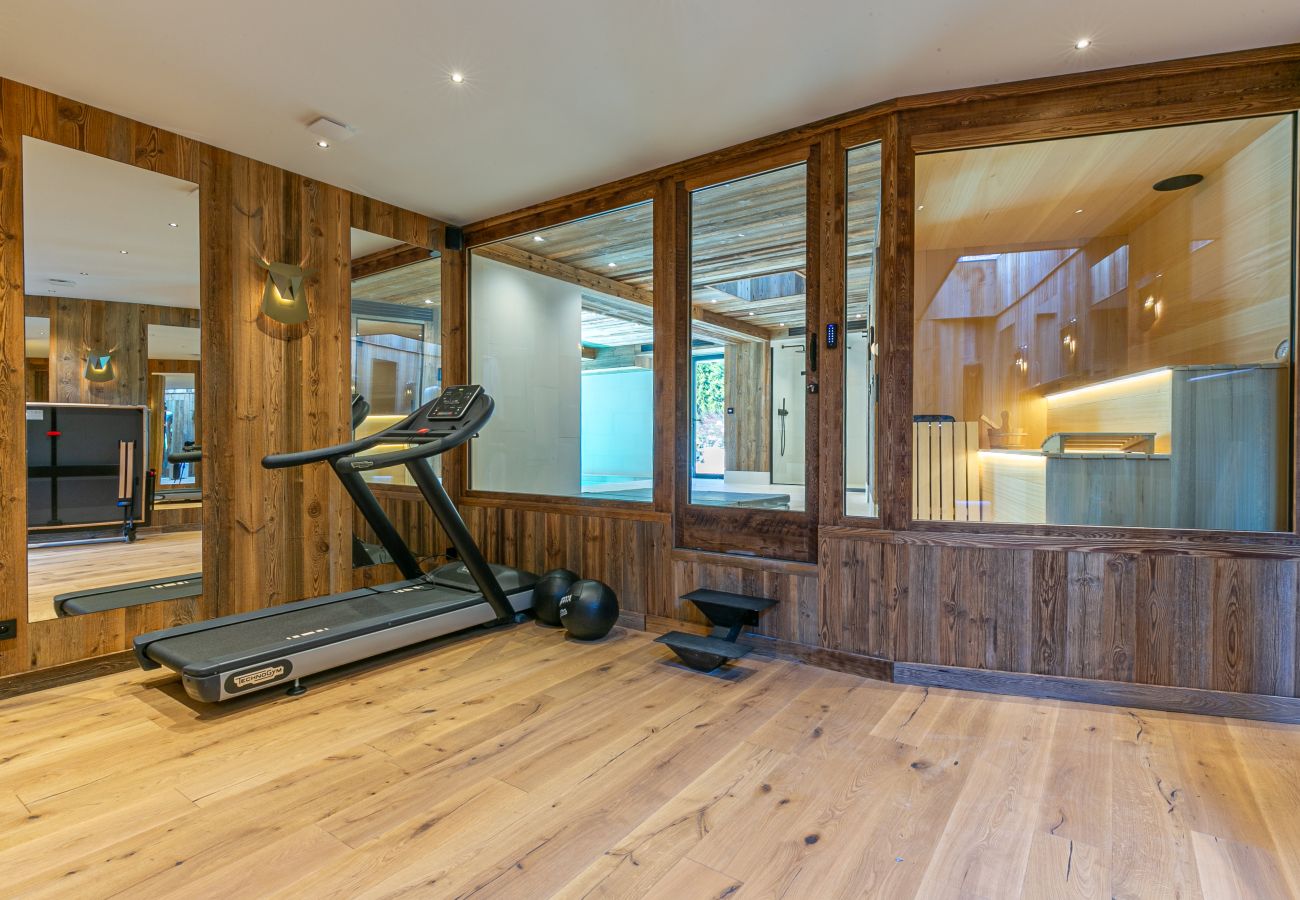 Chalet à Megève - Winter Megeve __ Chalet Altissima, Spa Privé