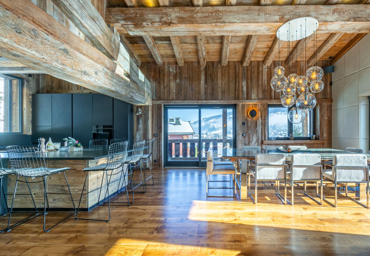 Chalet à Megève - Winter Megeve __ Chalet Altissima, Spa Privé