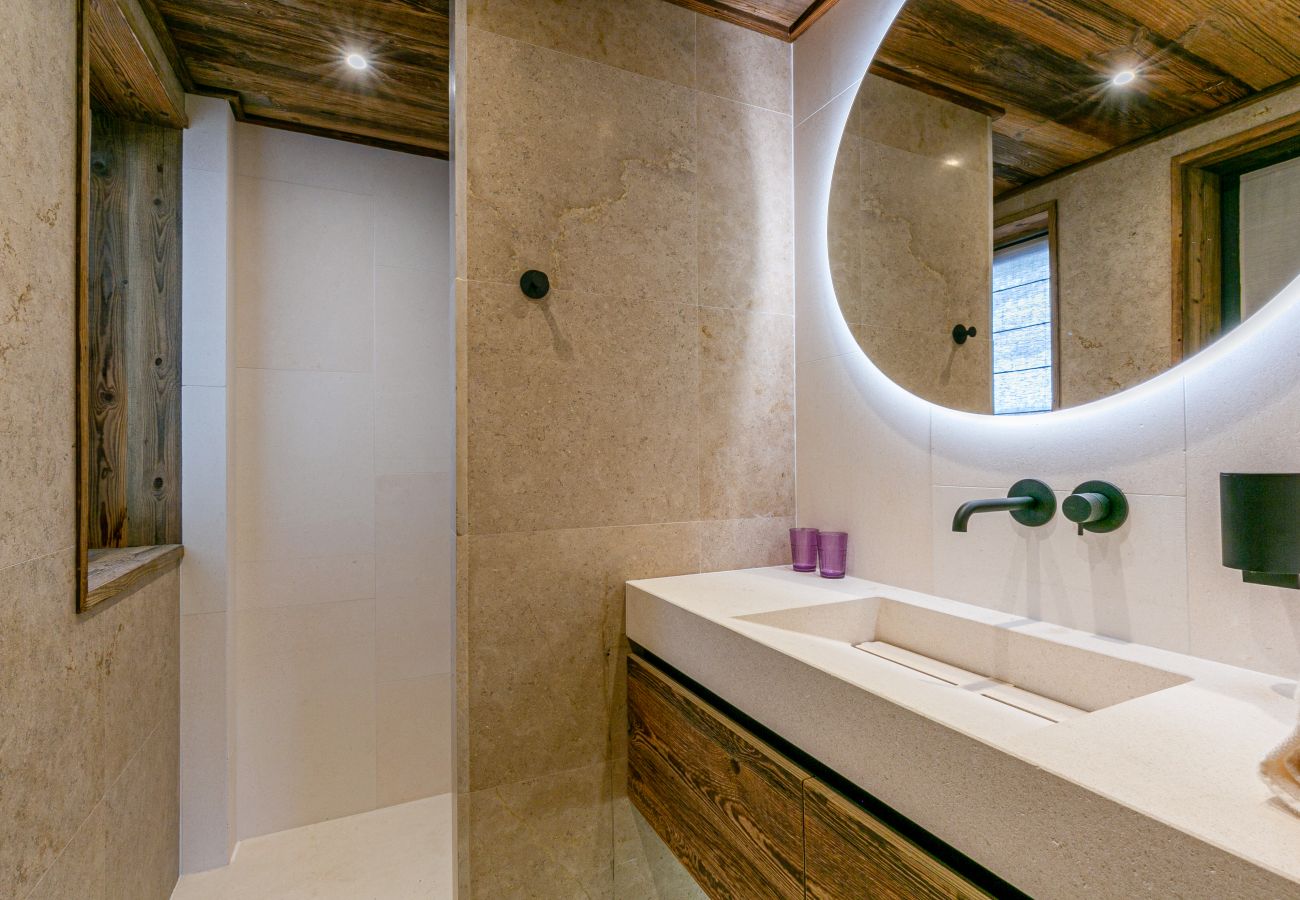 Chalet à Megève - Winter Megeve __ Chalet Altissima, Spa Privé