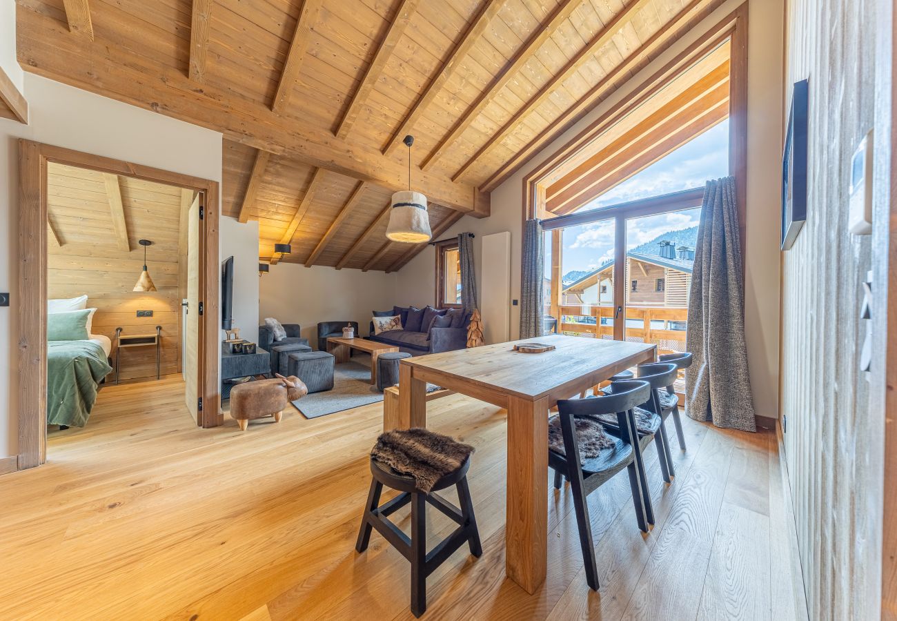 Appartement à Megève - Winter Megeve __ Appt Harmonia, Vue dégagée