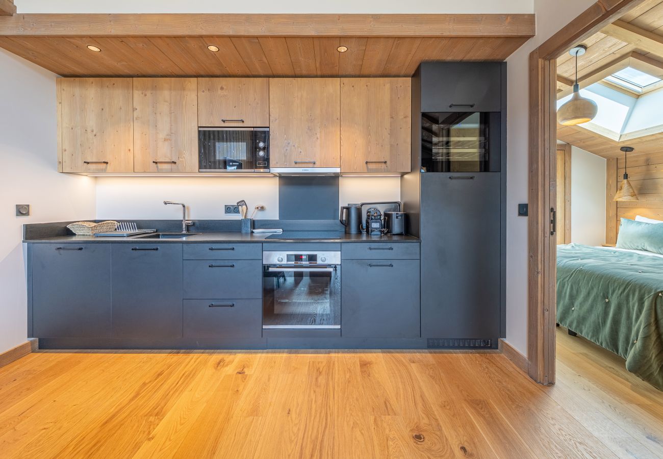 Appartement à Megève - Winter Megeve __ Appt Harmonia, Vue dégagée