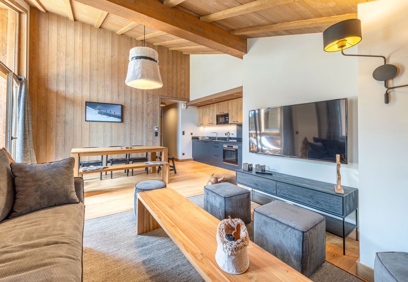 Appartement à Megève - Winter Megeve __ Appt Harmonia, Vue dégagée