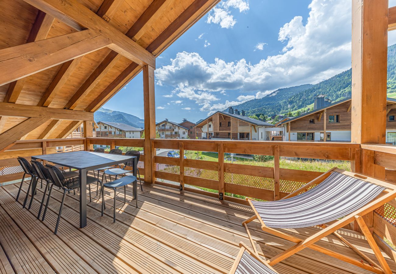 Appartement à Megève - Winter Megeve __ Appt Harmonia, Vue dégagée