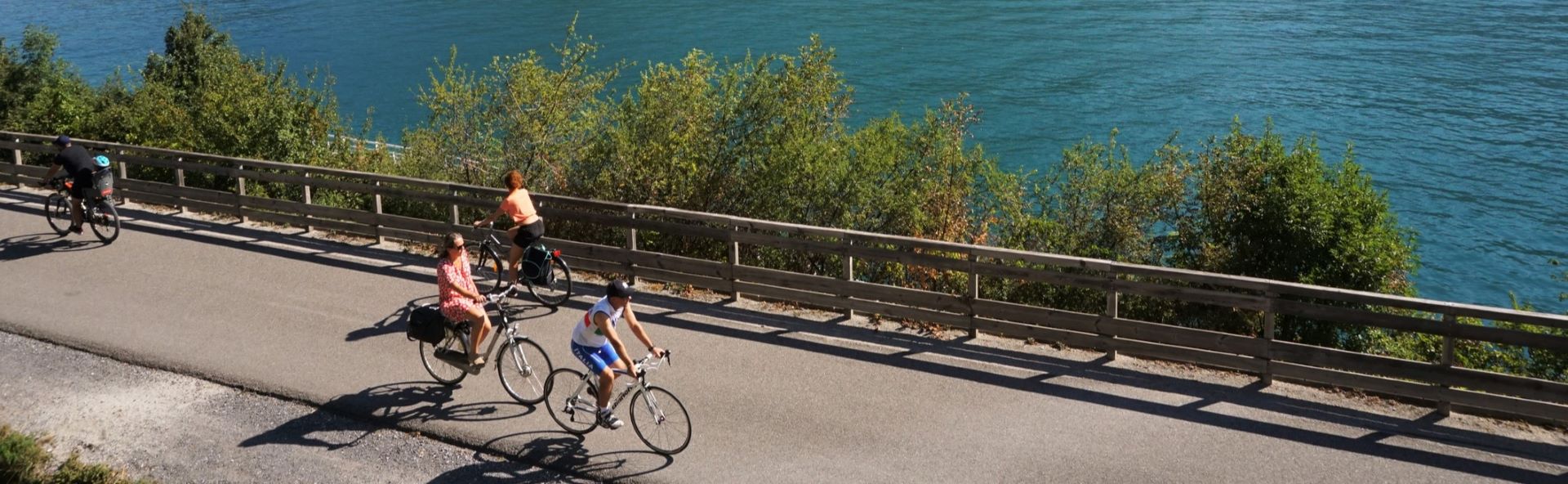 Itineraire velo lac annecy
