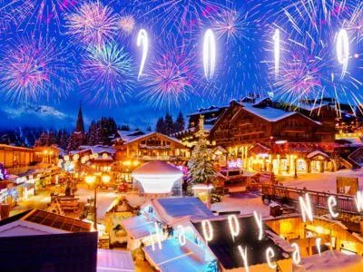 feux artifice courchevel