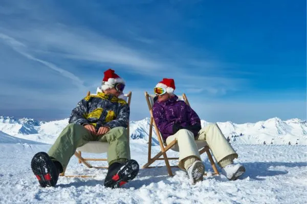 vacances de noel à courchevel