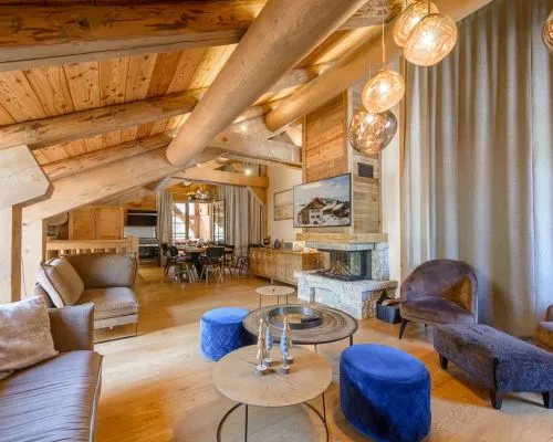 luxueux chalet location séminaire la clusaz