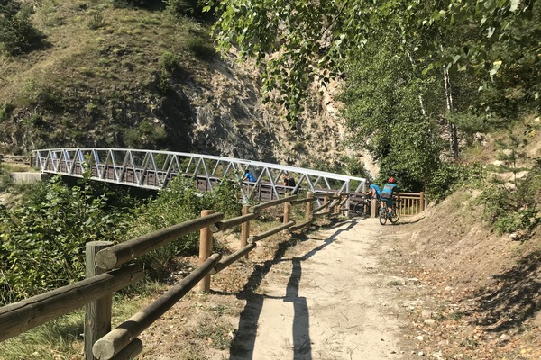 rando gorge aux pigeons brides les bains courchevel