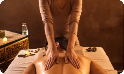 massage experience at Lake Annecy in the Alps