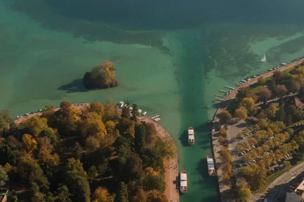 automne lac annecy